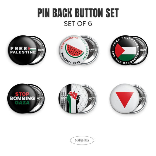 Free Palestine Pin Pack Vol 1