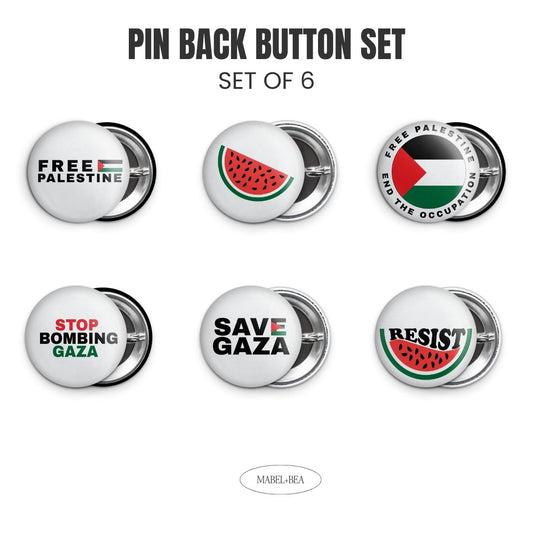 Free Palestine Pin Pack Vol 2